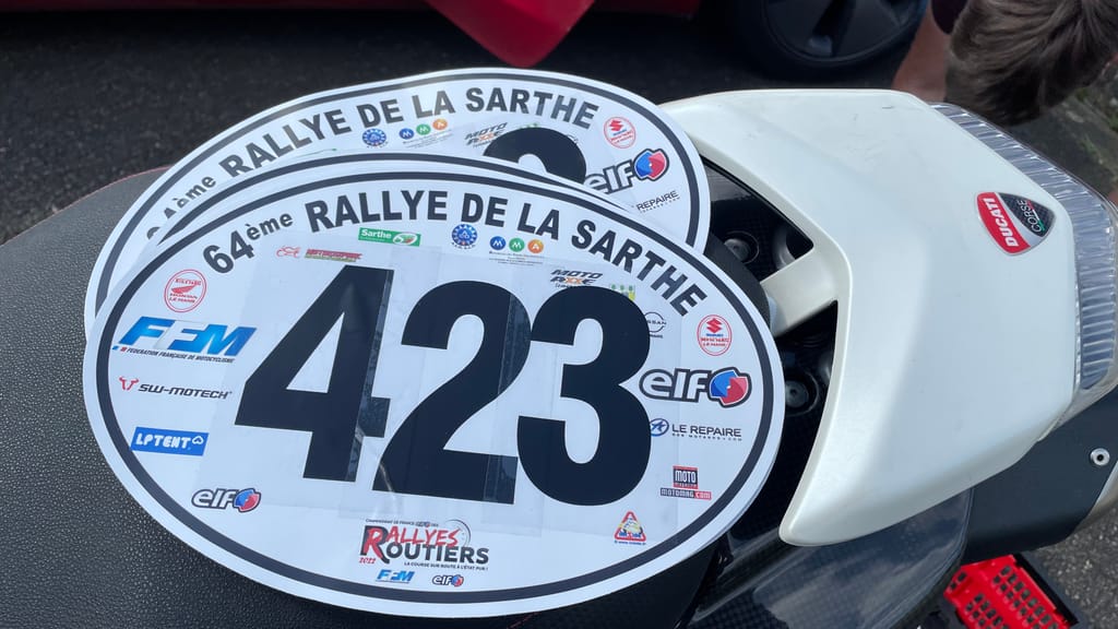 Mon premier rallye routier moto ! (1ère partie)